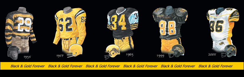 Jerseys and Helmets over the years