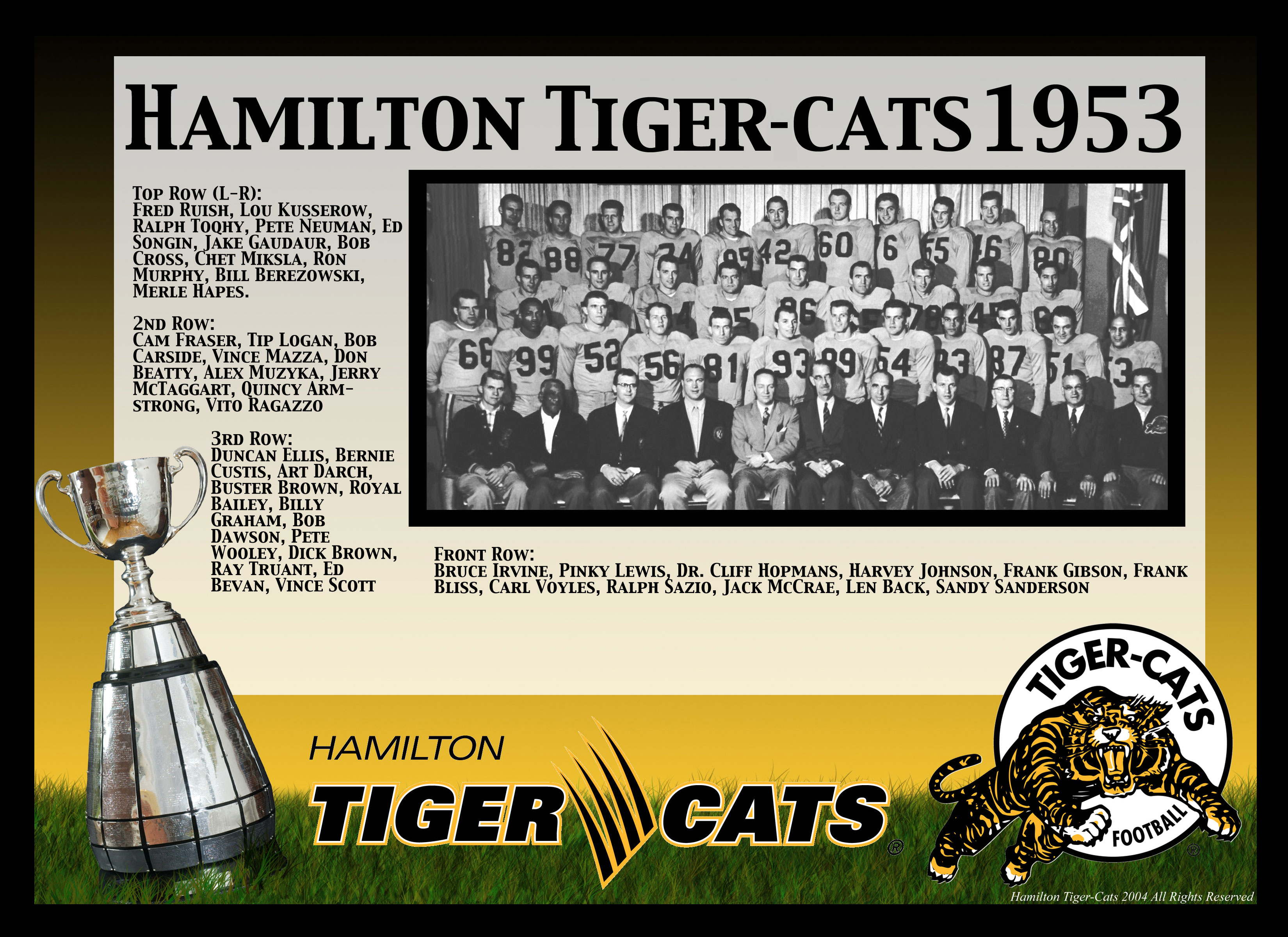 1953 Hamilton Tigers