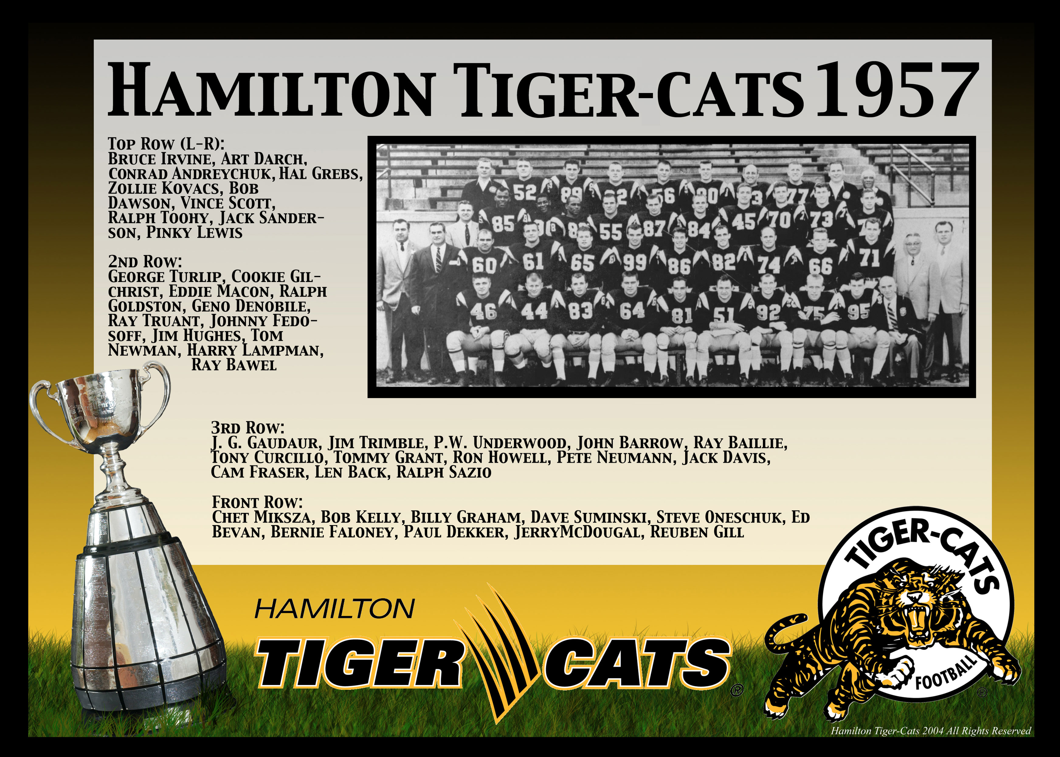 1957 Hamilton Tigers
