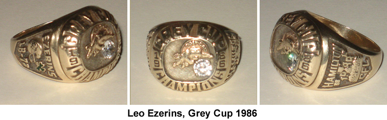 Leo Ezerins Ring, 1986